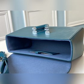 LV Модель M50282 Синяя сумка с застежкой v Новая классика, сумка 