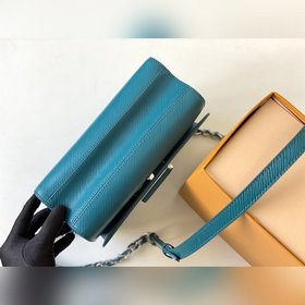 LV Модель M50282 Синяя сумка с застежкой v Новая классика, сумка 