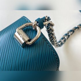 LV Модель M50282 Синяя сумка с застежкой v Новая классика, сумка 