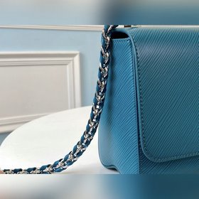 LV Модель M50282 Синяя сумка с застежкой v Новая классика, сумка 