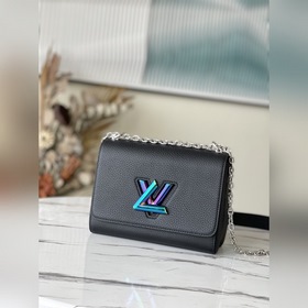 LV Модель： M58597  Сумка Twist Small Кожа Taurillon с металличе