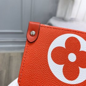 LV Модель M45121 Onthego Большая сумка Tote В соответствии с трад