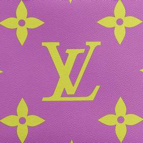 LV Monogram с покрытием из парусины Сумка-тоут с отделкой из тка