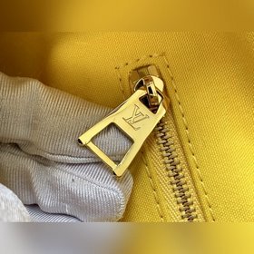 LV Monogram с покрытием из парусины Сумка-тоут с отделкой из тка