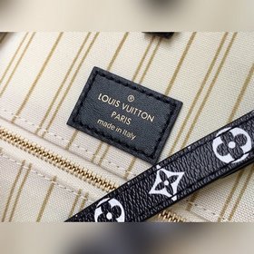 LV Monogram с покрытием из парусины Сумка-тоут с отделкой из тка