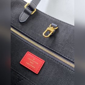 LV Модель M45373 Черная сумка OnTheGo большого размера Классическ