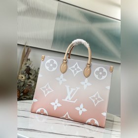 LV Артикул： M57640 Цвет： туманный OnTheGo Большая сумка-тоут Су