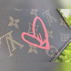 LV Артикул： M80839 PETIT SAC PLAT сердечком Мини-тоут сердечком 