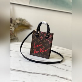 LV Артикул： M80839 PETIT SAC PLAT сердечком Мини-тоут сердечком 