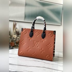 LV Артикул： M45595 Сумка ONTHEGO среднего размера с леопардовым