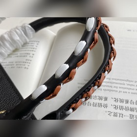 LV Артикул： M45595 Черная сумка среднего размера с леопардовым п