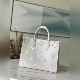 LV Артикул： M20510 Серо-зеленый  OnTheGo Средняя сумка из парус