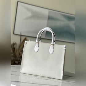 LV Артикул： M20815 Белая сумка OnTheGo Изготовлена из вышитого ж