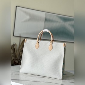 LV Артикул： M20815 Большая сумка желтого цвета OnTheGo Изготовле