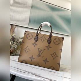 LV Артикул： M44576 Сумка ONTHEGO с шелкографией Микки Мауса Для