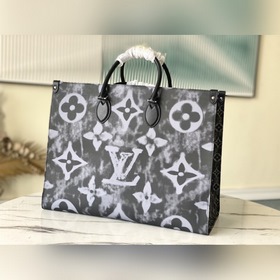 LV Артикул： M44586 Черная сумка ONTHEGO большого размера Для раб