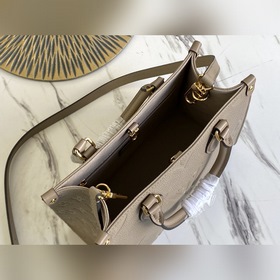 LV Артикул： M45660 Абрикосовый Onthego mini Tote Вдохновленная к
