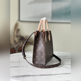 LV Артикул： M45847 Сумка Sac Plat BB Сочетание ткани Monogram и 
