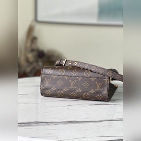 LV Артикул： M45847 Сумка Sac Plat BB Сочетание ткани Monogram и 