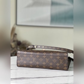 LV Артикул： M45848 Классическая сумка Sac Plat среднего размера 