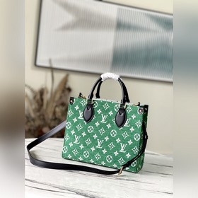 LV Артикул： M46216  OnTheGo Маленькая сумка Изготовлена из жакк