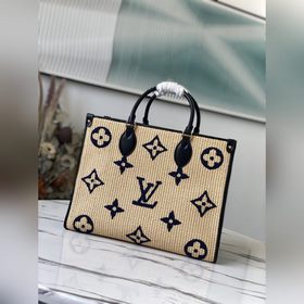LV Артикул： M57723 Средняя сумка OnTheGo Вышитый узор Monogram 