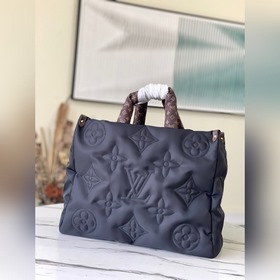 LV Артикул： M59005 Черный  OnTheGO Большая сумка Изготовлена из