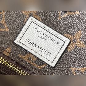LV Артикул： M59264 Серия «Лувр» Сумка Дно сумки укреплено кожей