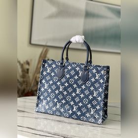 LV Артикул： M59608 Джинсовый синий ONTHEGO Для работы, покупок