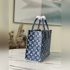 LV Артикул： M59608 Джинсовый синий ONTHEGO Для работы, покупок 