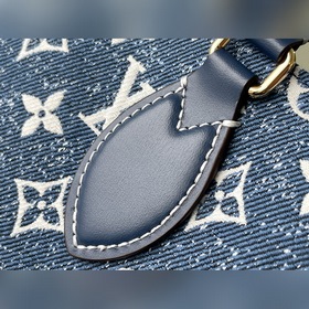 LV Артикул： M59608 Джинсовый синий ONTHEGO Для работы, покупок 