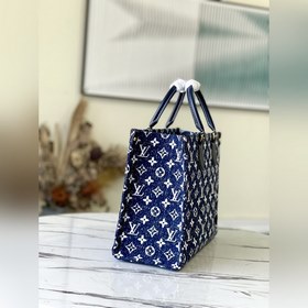 LV Артикул： M59608 Джинсовый синий Сумка Onthego  Для работы, 