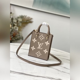 LV Артикул： M80449 Светло-серая сумка Petit Sac Plat Сумка с неж