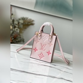 LV Модель： M80449 Розовый  Сумка Petit Sac Plat Сумка с нежным
