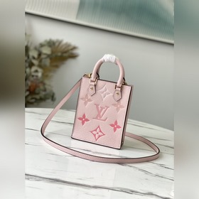 LV Модель： M80449 Розовый  Сумка Petit Sac Plat Сумка с нежным 
