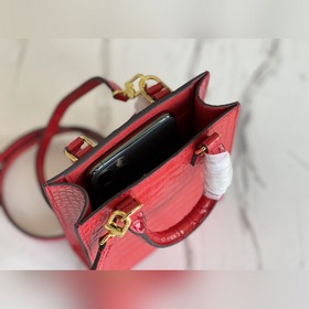 LV Артикул： M90564 Красный чехол для нот с крокодиловым узором 