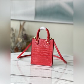 LV Артикул： M90564 Красный чехол для нот с крокодиловым узором 