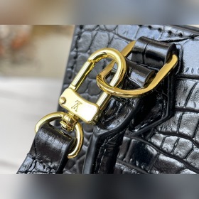 LV Артикул： M90564 Черный чехол для нот с крокодиловым узором [М