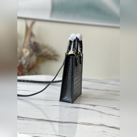LV Артикул： M90564 Черный чехол для нот с крокодиловым узором [М