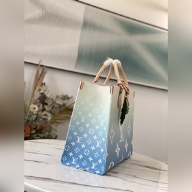 LV Артикул： M57639 Синяя сумка OnTheGo большого размера Сумка из