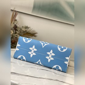LV Артикул： M57639 Синяя сумка OnTheGo большого размера Сумка из
