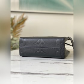 LV Артикул： M45660 Черная сумка Onthego mini Tote Вдохновленная 