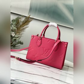 LV Артикул： M45661 Мини-сумка OnTheGo Tote в розовом цвете Мотив