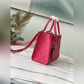 LV Артикул： M45661 Мини-сумка OnTheGo Tote в розовом цвете Мотив