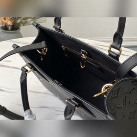 LV Артикул： M45661 Черный Мини-сумка OnTheGo Tote Мотив Monogram