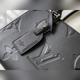 LV Артикул： M45661 Черный Мини-сумка OnTheGo Tote Мотив Monogram