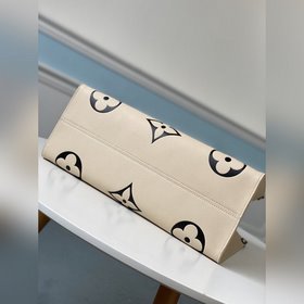 LV Модель M45372 Молочный белый OnTheGo Большая сумка Классическ