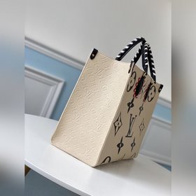 LV Модель M45372 Молочный белый OnTheGo Большая сумка Классическ