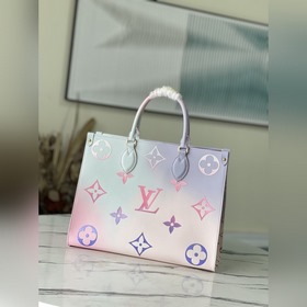LV Модель： M20510 Розовая сумка OnTheGo среднего размера из пару