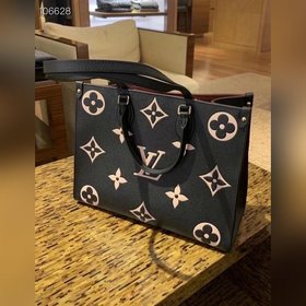 LV Артикул： M45495 Средняя сумка OnTheGo Мотив Monogram нанесен